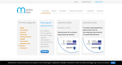 Desktop Screenshot of medinabutor.hu